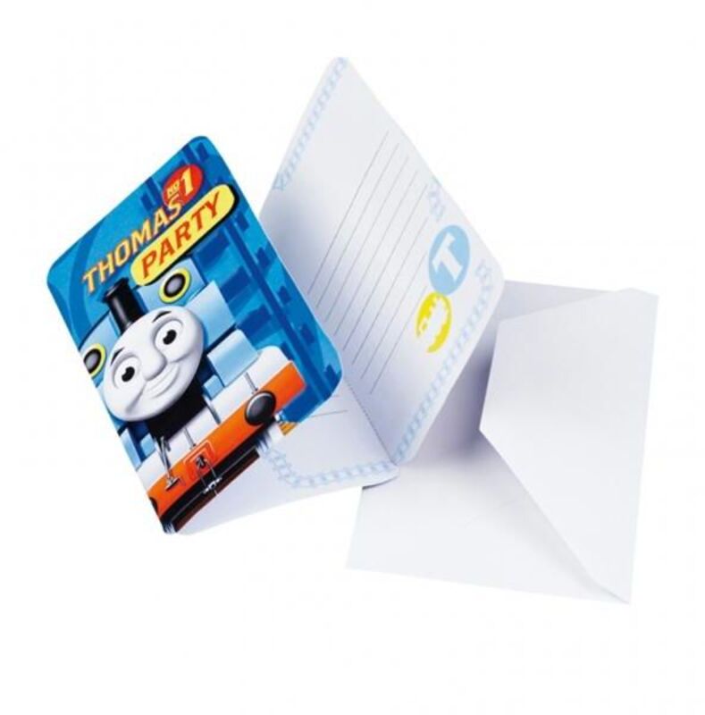 Προσκλήσεις Thomas & Friends 6Τμχ (552164)