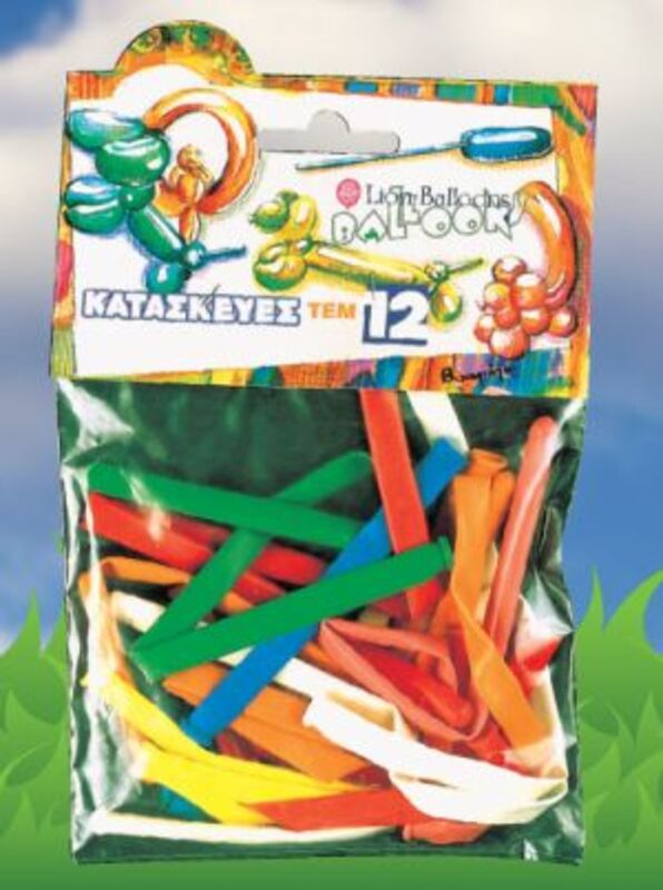 Μπαλόνια Κατασκευές 12 Τμχ (160270)