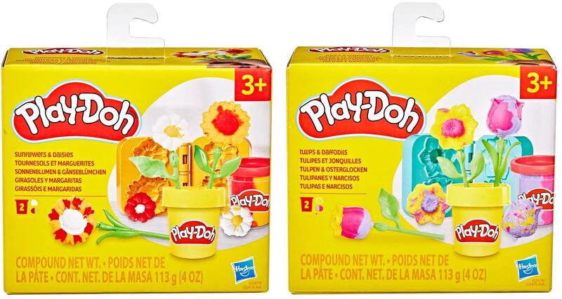 Playdoh Lil Flowers-2 Σχέδια (G2476) φωτογραφία