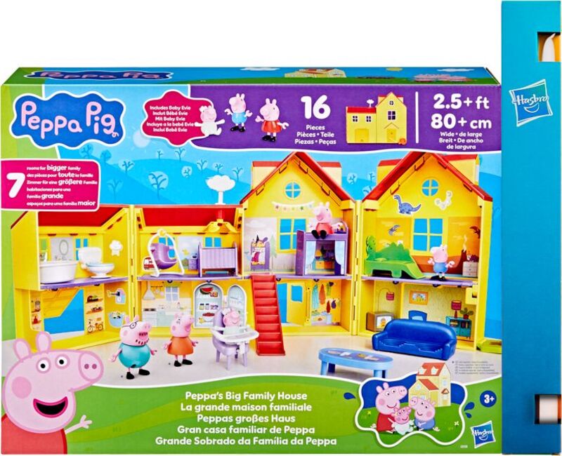 Hasbro Λαμπάδα Peppa Pig Peppas Big Family House (G0508)