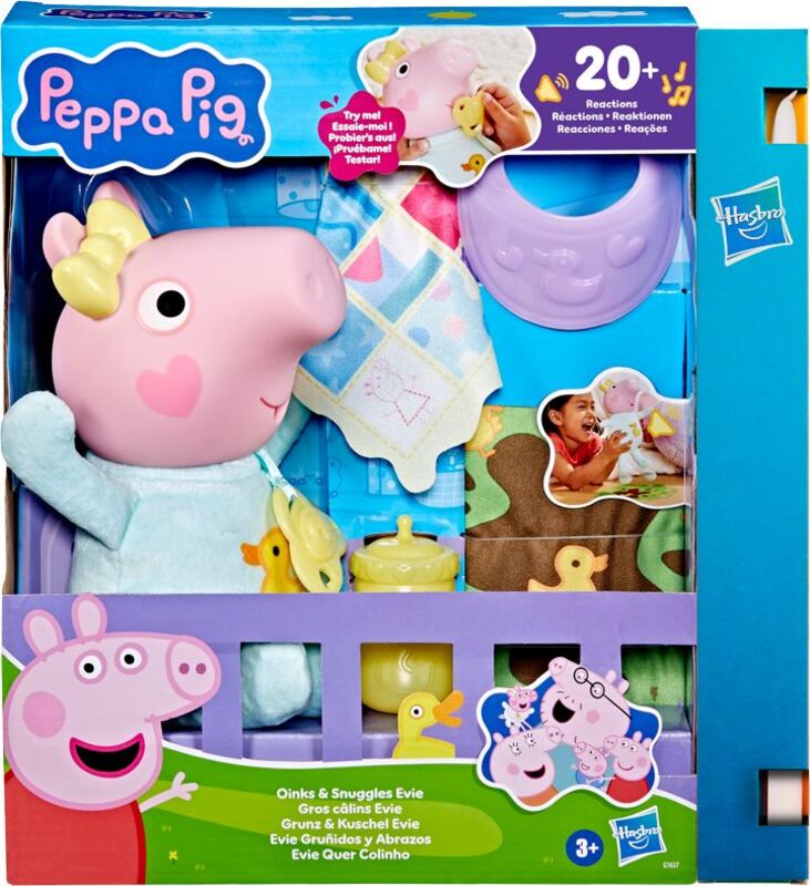 Hasbro Λαμπάδα Peppa Pig Oinks & Snuggles (G1637)