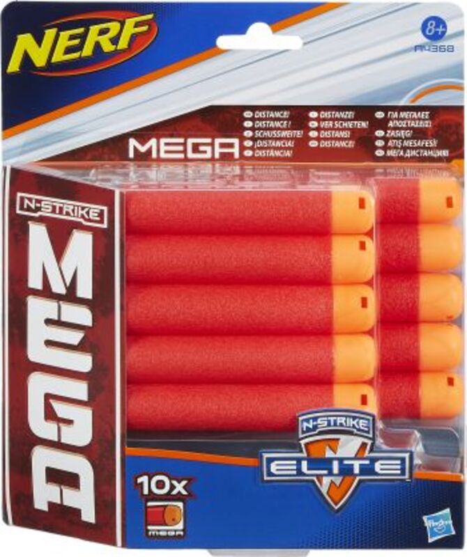Nerf N-Strike Elite MEGA 10 Dart Refill Ανταλλακτικά (A4368)