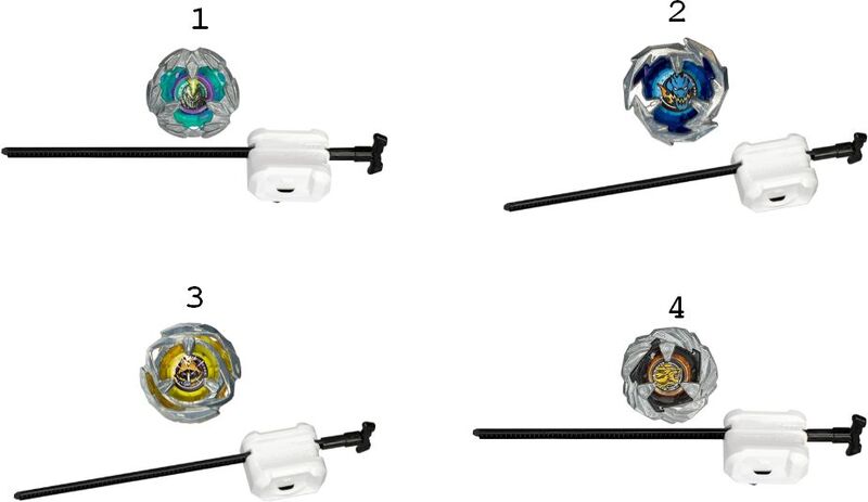 Beyblade BBX Starter Pack Top-4 Σχέδια (G0175) φωτογραφία