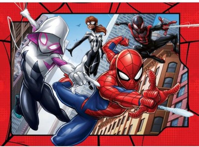 Ravensburger Παζλ 4x100 Spiderman (12001076) - φωτογραφία 5