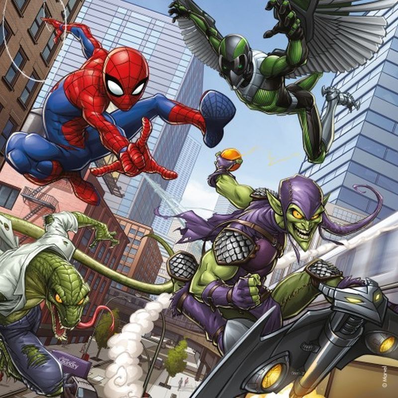 Ravensburger Παζλ 3x49 Spiderman (08025) - φωτογραφία 4