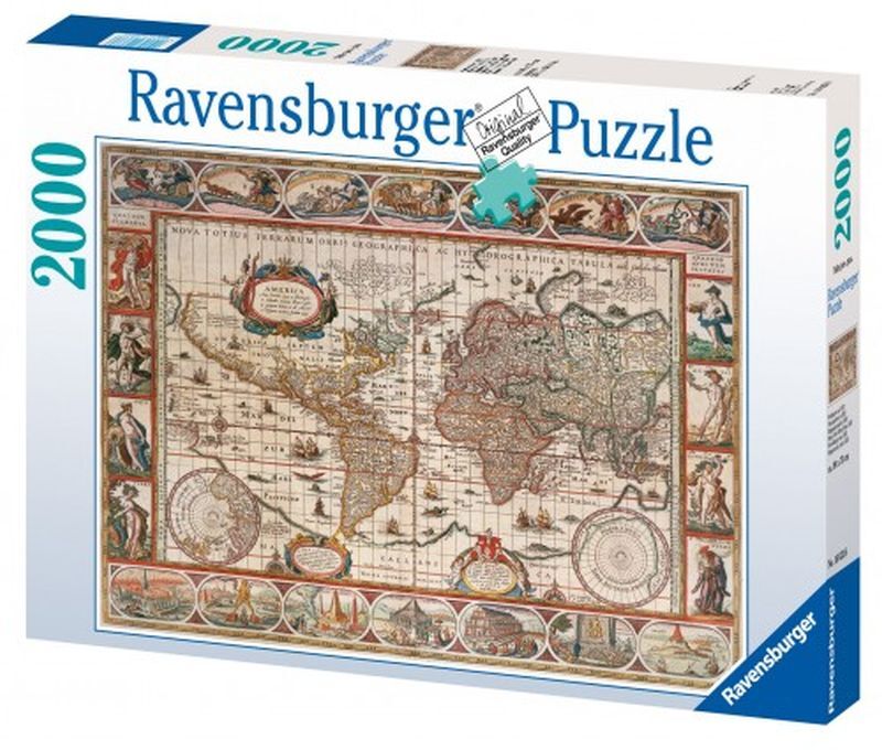 Παζλ 2000 Ιστορικός Παγκόσμιος Χάρτης (16633)