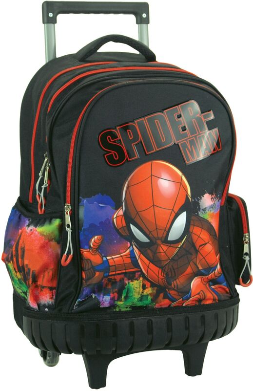 Spiderman Global 26 Σακίδιο Τρόλευ (337-13078)