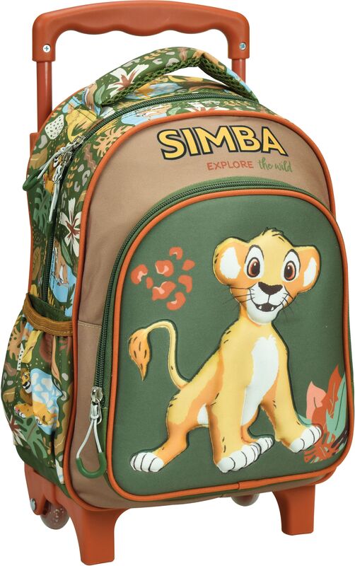Disney Animals Simba 25 Σακίδιο Νηπιαγωγείου Trolley (341-26072)
