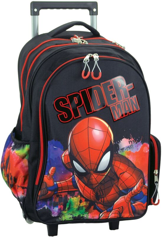 Spiderman Global 26 Σακίδιο Τρόλευ (337-13074)