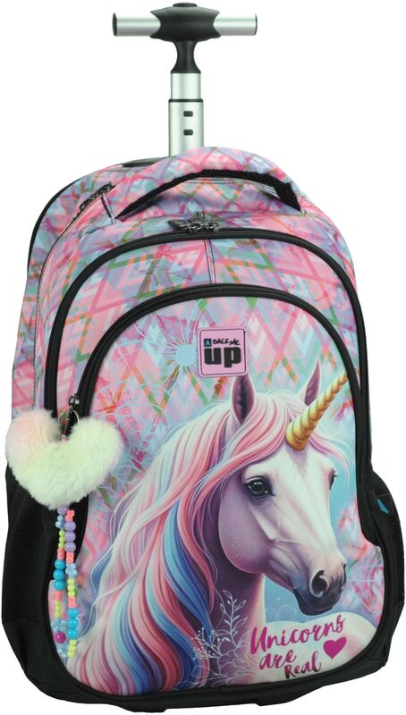 BMU Pastel Unicorn 26 Σακίδιο Τρόλευ (357-41074)