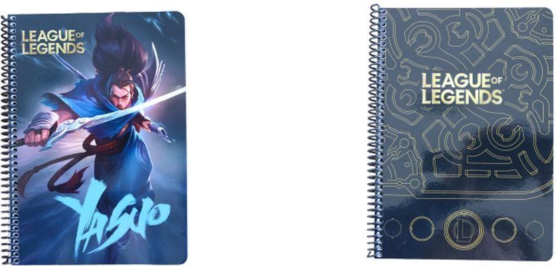 League Of Legends Τετράδιο 17x25 Σπιράλ 2 Θεμάτων 70 Φύλλα-2 Σχέδια-1 Τμχ (345-05402) φωτογραφία
