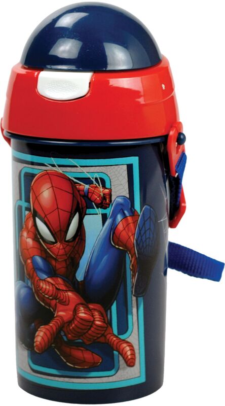 GIM Παγούρι PP Spiderman 500ml-3 Σχέδια (557-00209) φωτογραφία
