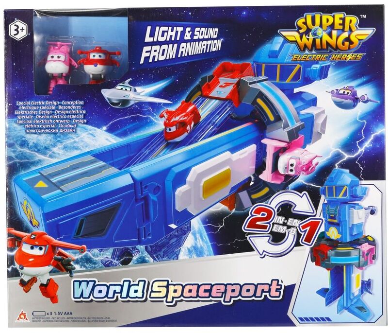 Super Wings Electric Heroes World Spaceport (780810) φωτογραφία