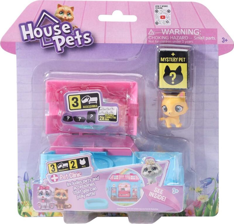 House Pets Playset-4 Σχέδια (1060)