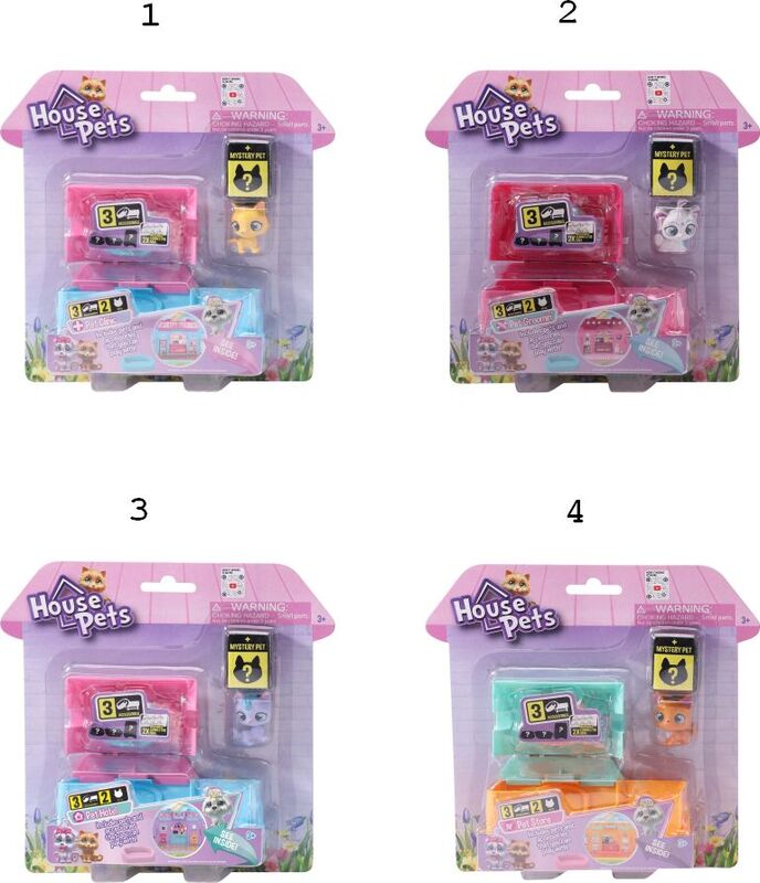 House Pets Playset-4 Σχέδια (1060) φωτογραφία