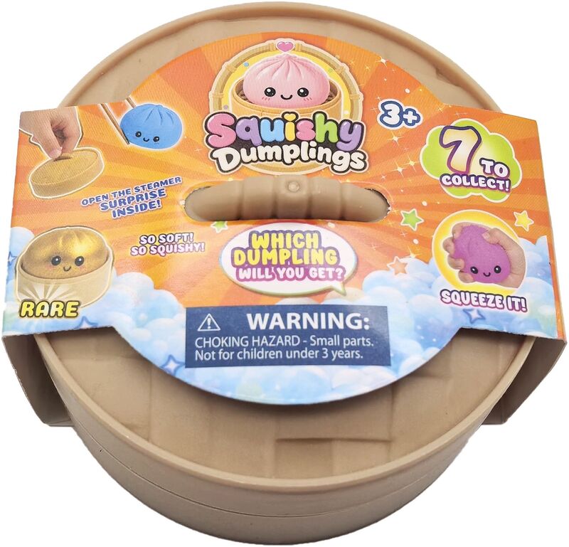 Just Toys Squishy Dumplings μπάλα Standard, 7 σχέδια (2604005) - φωτογραφία 2