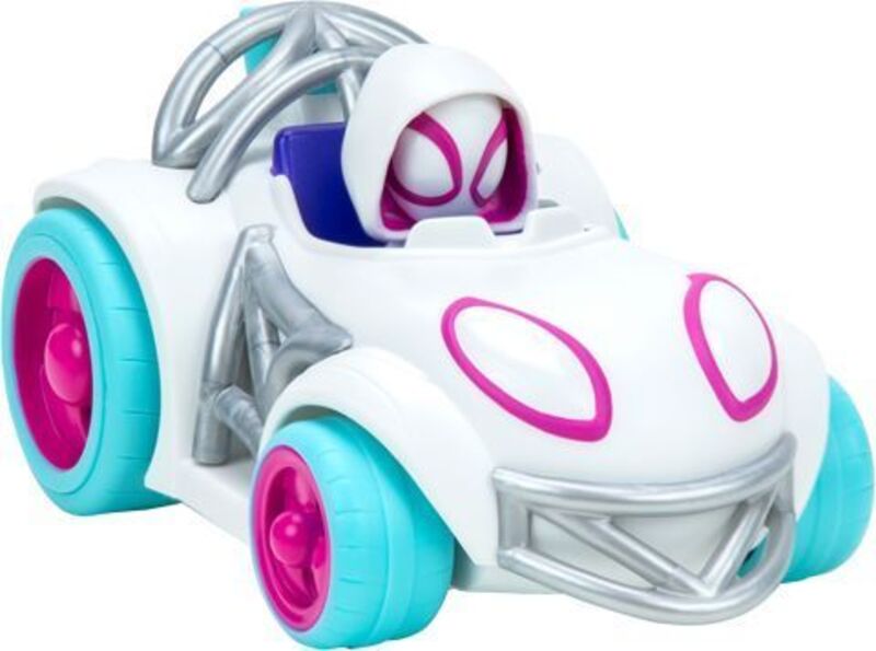 Spidey Pullback Όχημα Με Φιγούρα 15cm W1-3 Σχέδια (JWS00014-A)