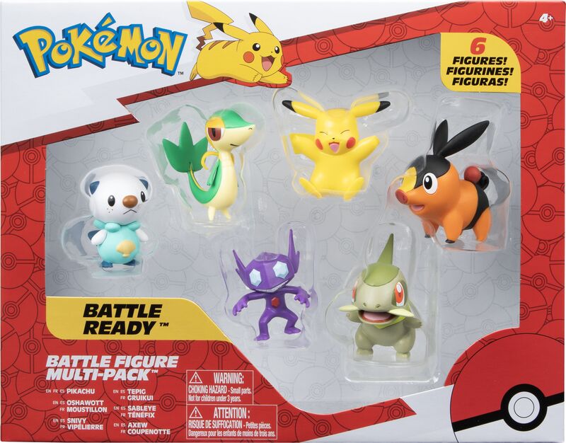 Pokemon Φιγούρες Σετ 6Τμχ W6 (JW002469-W06) - φωτογραφία 2