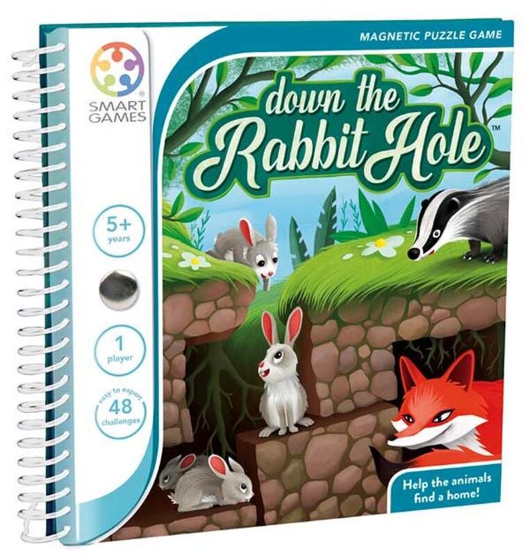 Smart Games Επιτραπέζιο Down The Rabbit Hole (285-SGT290-152208)