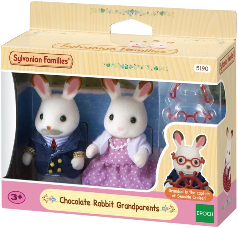 Sylvanian Families Chocolate Rabbit Παππούς & Γιαγιά (030248-5190) - φωτογραφία 2