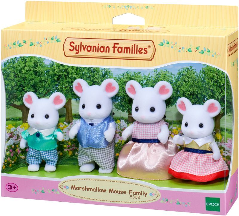 Sylvanian Families Οικογένεια Marshmallow Mouse (068148-5308) φωτογραφία