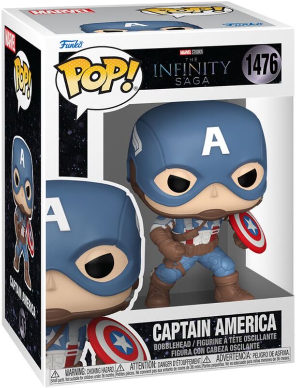 POP!#1476 Captain America(The First Avenger)-Marvel:The Infinity Saga (101006) - φωτογραφία 2