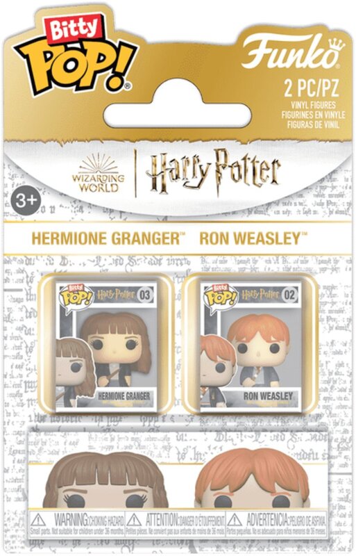 Bitty Pop!Ron & Draco-Hermione Potter 2Τμχ (104580)