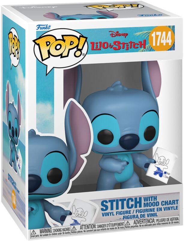 POP!#1744 Φιγούρα Stitch With Mood Chart-Disney:Lilo & Stitch (112841) - φωτογραφία 2