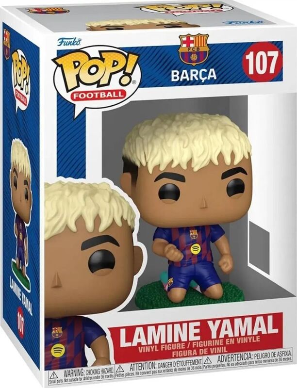 POP!#107 Φιγούρα Lamine Yamal-Football:Barcelona (114648) - φωτογραφία 2