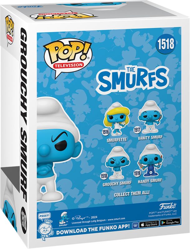 POP!#1518 Grouchy Smurf-The Smurfs (093292) - φωτογραφία 3