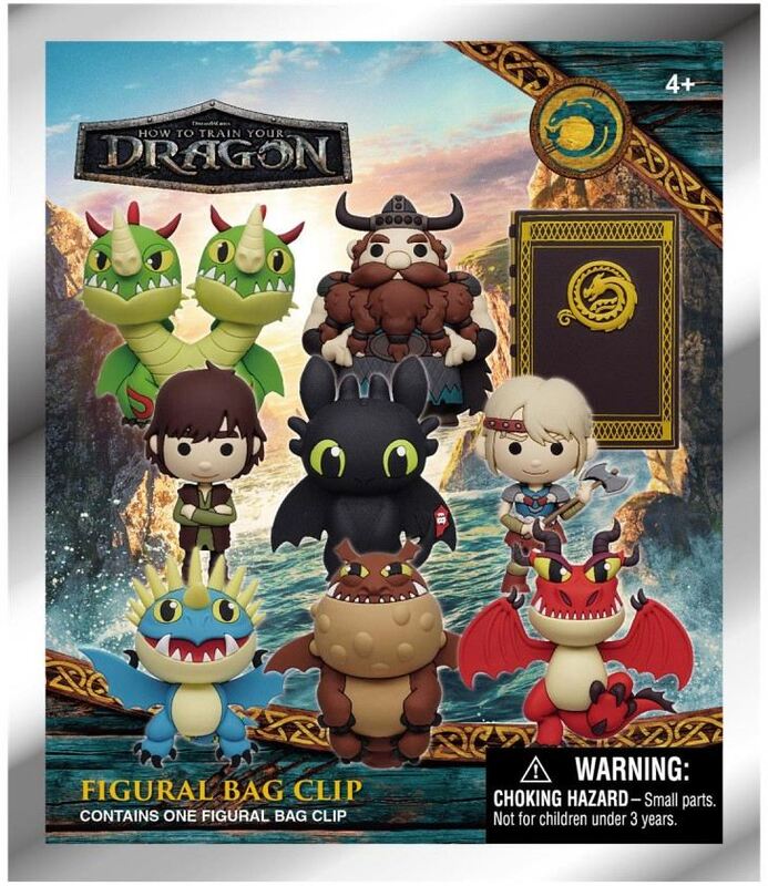 Monogram-How To Train Your Dragon Φιγούρα Μπρελόκ Φακελάκι-1Τμχ (106658)