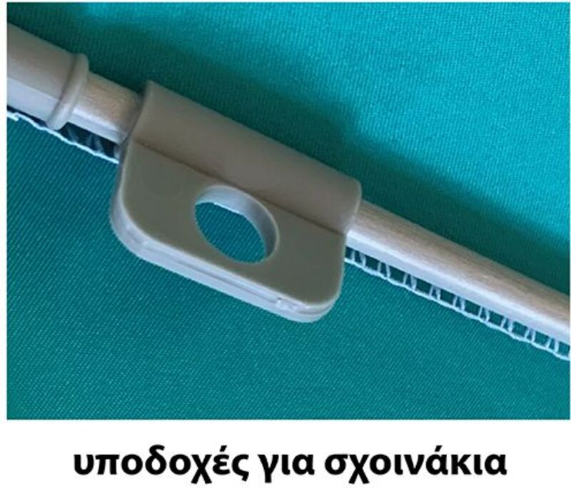 Ομπρέλα Ηλίου Maui 190/8-Σκελετός Αλουμινίου Αντιανεμική 29/32mm Polyester-Πετρόλ (1564) φωτογραφία