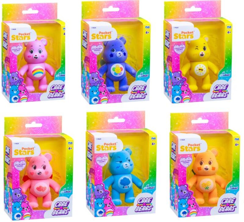 Giochi Preziosi Care Bears Pocket Stars Συλλεκτική Φιγούρα Δράσης 10εκ. Σε 6 Διαφορετικά Σχέδια - CAR10000 - φωτογραφία 3
