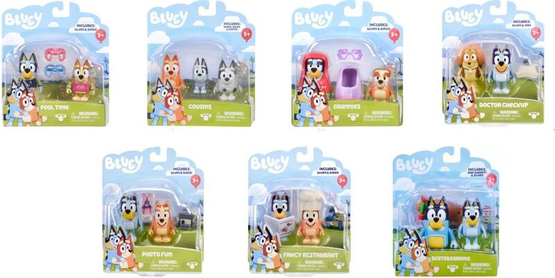 Bluey Φιγούρες-7 Σχέδια (BLY00000) φωτογραφία
