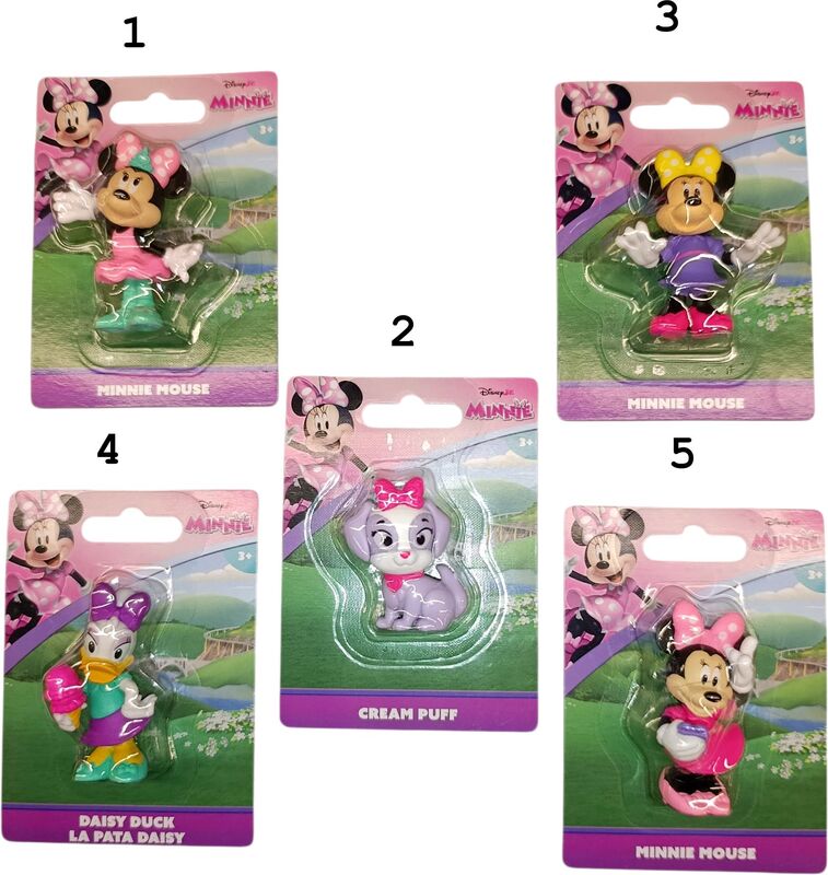 Minnie Φιγούρα 6cm-5 Σχέδια (MCN34200) - φωτογραφία 2