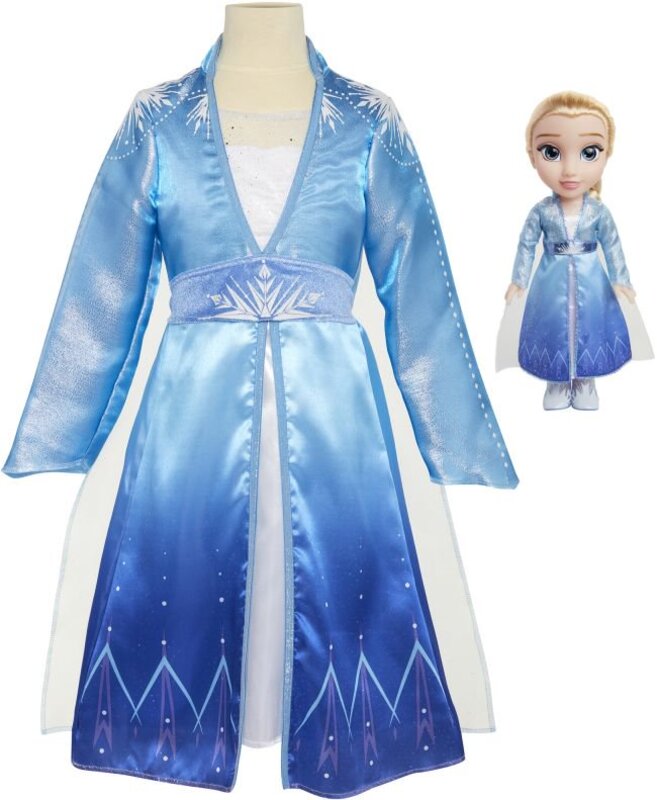 Disney Frozen II Κούκλα 35cm Και Στολή -2 Σχέδια (FRNA6000)