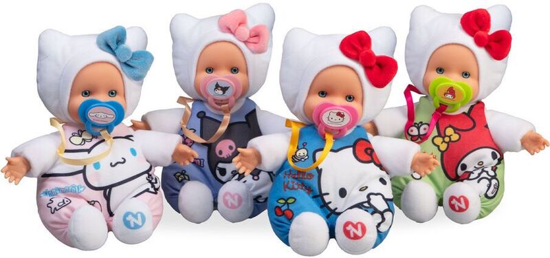 Nenuco Μωράκια Hello Kitty-4 Σχέδια (NFNC2000) - φωτογραφία 6