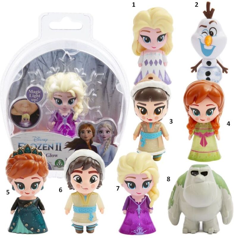 Disney Frozen II Φιγούρες Με Φως W2-8 Σχέδια (FRNB5000) - φωτογραφία 2