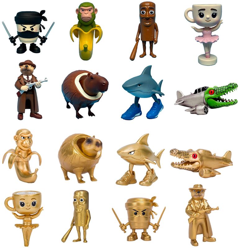 Italian Brainrot Φιγούρα 5cm-16 Σχέδια-1Τμχ (35007600)