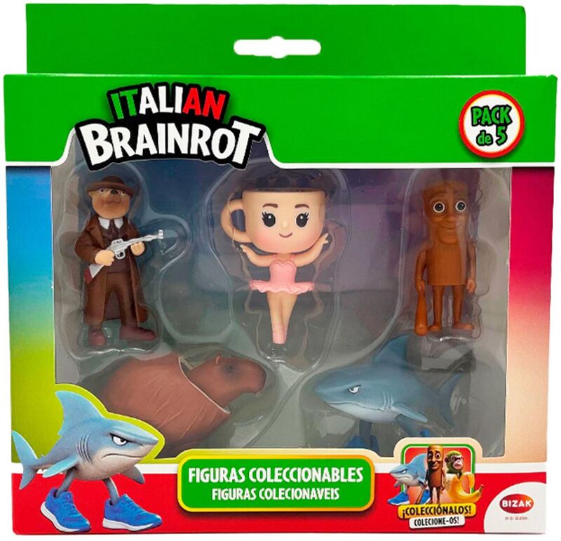 Italian Brainrot Φιγούρες 5Τμχ 5cm (35007601) - φωτογραφία 2