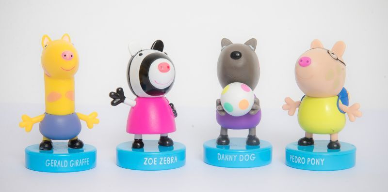 Hero-Mania Peppa Pig Φιγούρες-Σφραγίδες 4Pack - 3 Σχέδια (PP006000) - φωτογραφία 7