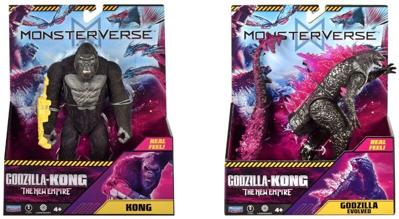 Godzilla X Kong Φιγούρα Real Feel 15cm-2 Σχέδια φωτογραφία