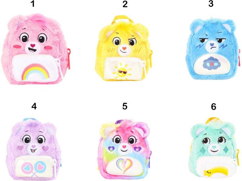 Real Littles Care Bears Backpack-6 Σχέδια (RET17000) - φωτογραφία 2