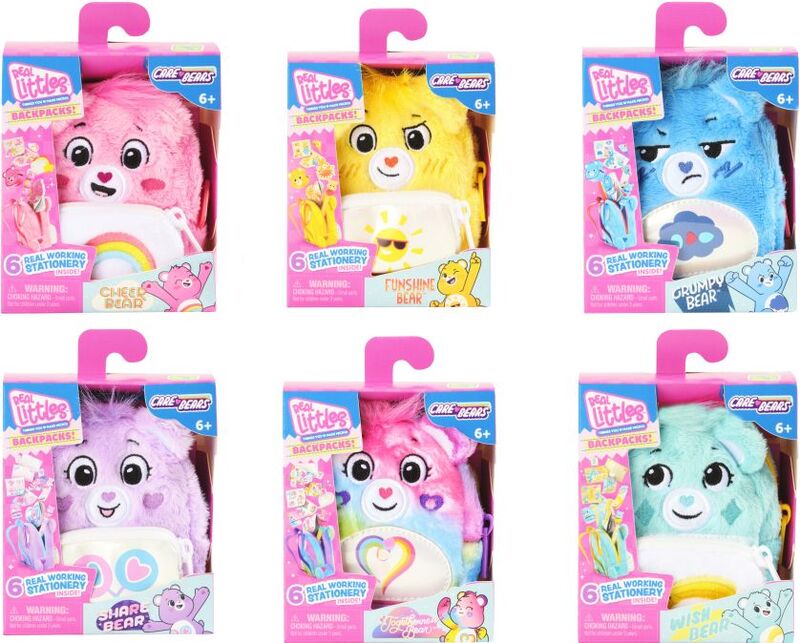 Real Littles Care Bears Backpack-6 Σχέδια (RET17000) - φωτογραφία 3