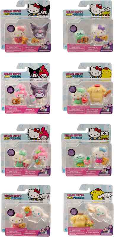 Giochi Preziosi Hello Kitty Sweet & Salty Σετ 2 Φιγούρων (HKT06000) - φωτογραφία 3