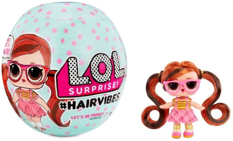 L.O.L Surprise Κούκλα Hairvibes-1Τμχ (LLUB8000/9000)
