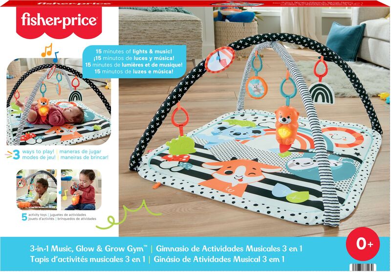 Fisher Price Μουσικό Γυμναστήριο 3 Σε 1 (JMN72) φωτογραφία