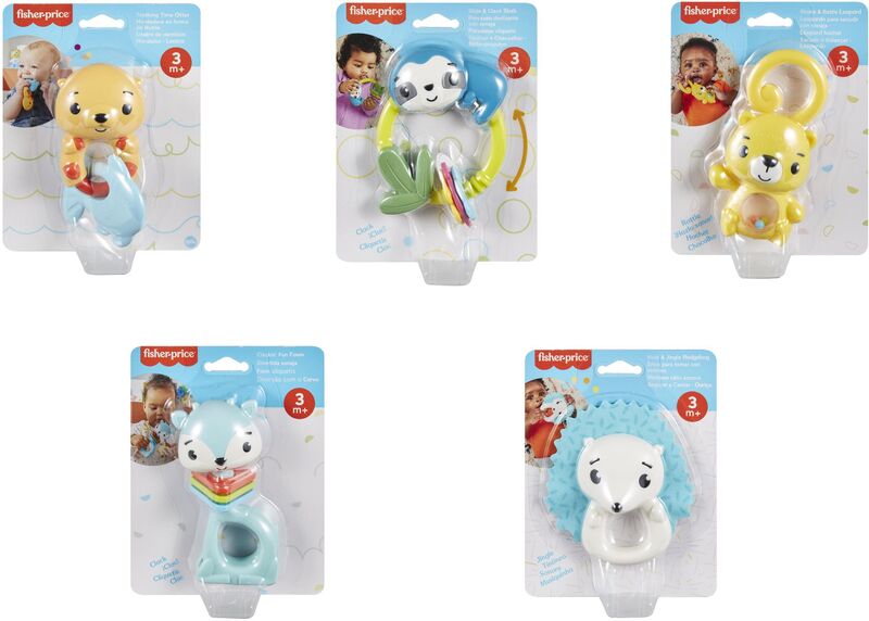 Fisher Price Παιχνίδι Δραστηριοτήτων Ζωάκια-5 Σχέδια (HJW11) φωτογραφία