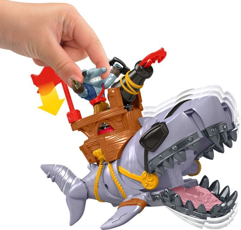Fisher Price Imaginext-Πειρατικό Πλοιάριο-Πλάσματα Βυθού - 2 Σχέδια (DHH64) - φωτογραφία 4