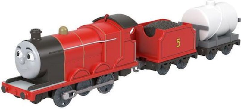 Fisher Price Thomas Trackmaster Μηχανοκίνητα Τρένα Με 2 Βαγόνια-5 Σχέδια (HFX97) φωτογραφία